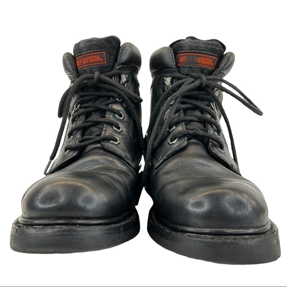 Harley-Davidson Men’s Motorcycle Biker Lace Up Boots - Picture 6 of 15